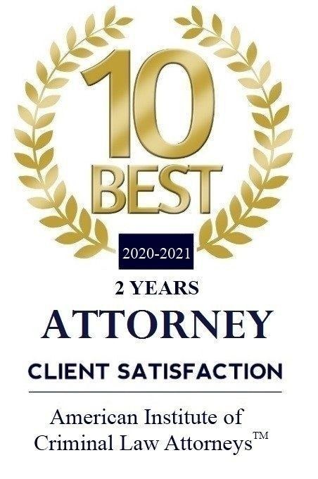 10 Best Attorney Client Satisfaction award